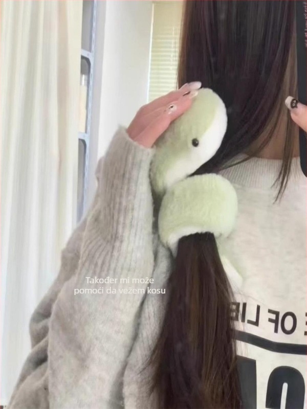 Plišani zmijica - ručna lutka, ukrasna igračka (Materijal: Default; Personalizacija: Ne; Stil: Default; Poklon: Da)