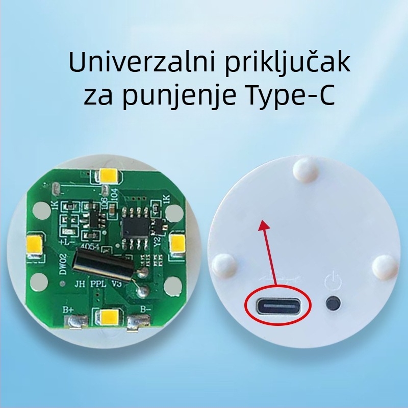 Punjačka Tap Light s bazom, kompaktna noćna lampica, noćno svjetlo na noćnom stolu s regulacijom svjetline, oblici životinja i zodijaka