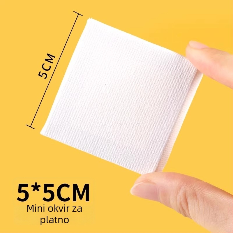 Set okvira za uljnu sliku i stalak za djecu — DIY platno za vježbanje slikanja
