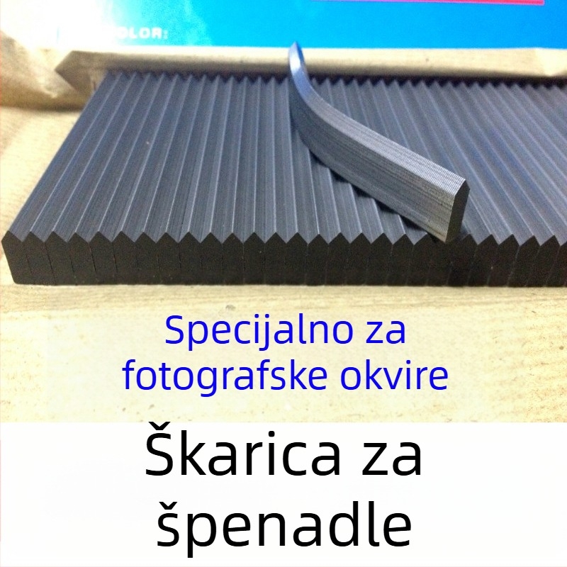 Čavli za stražnju ploču fotografskog okvira, oblik dinje sjemenke, metal, moderni minimalistički stil, dodaci
