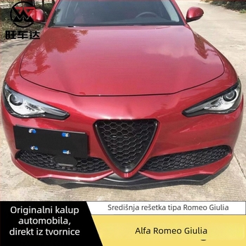 Okvir rešetke od karbonskih vlakana u V-stilu za Alfa Romeo Giulia, s dizajnom četverolistne djeteline