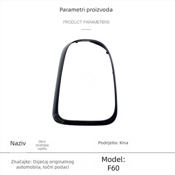63217385427 63217385428 Dekorativni okvir stražnjeg svjetla BMW MINI F60