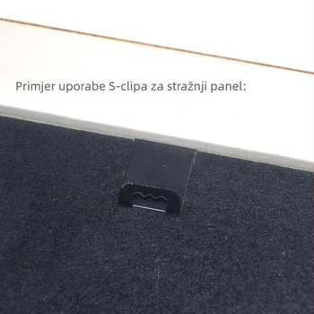 S-oblik kuka za fotografije na zid s skrivenim vješanjem; Materijal: Metal; Obrada: Elektroporceliranje; Pakiranje: Torbica; Stil: Moderni minimalizam; Prostor: Spavaća soba