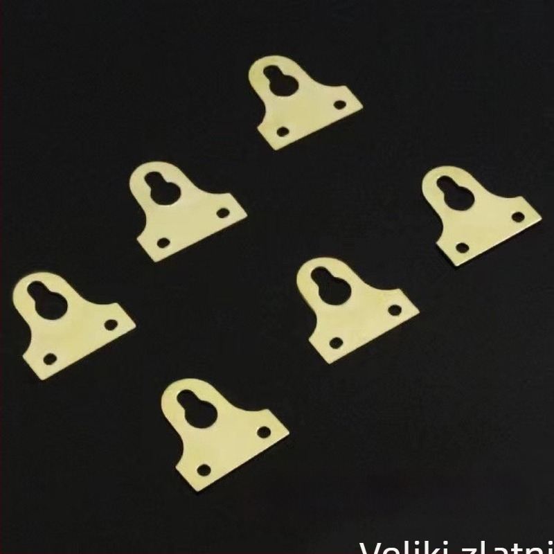 Kuka za foto okvire – metalna, elektroplatinirana, šifra T2586, skriveno vješanje, moderan minimalistički stil
