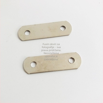 Metalni pričvrsni dio za stražnju ploču foto rama – spojni komad broj 3, 200 komada