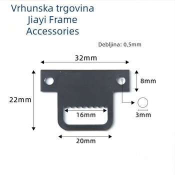 Metalni element za vješanje dekorativne slike Jiayi (Vrsta: vješak; Materijal: metal; Premaz: elektroplating; Stil: moderni minimalistički)