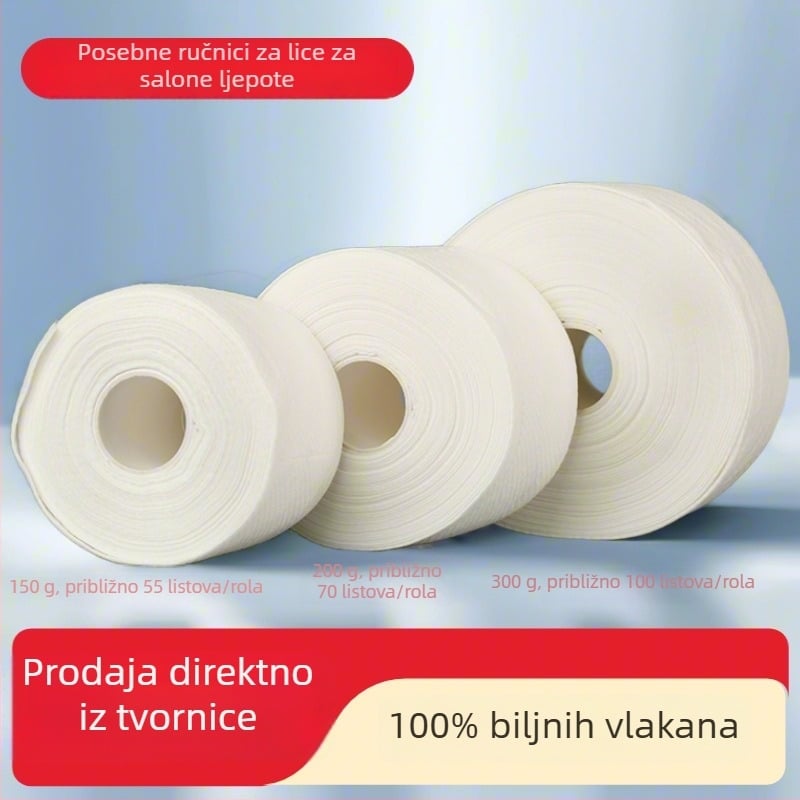 Jednokratna maramica za čišćenje lica, biljna vlakna, tiskarski proces, bez prilagodbe (Marka: Cotton Wooden Home; Materijal: biljna vlakna; Obrada prilagodbe: Ne; Proizvodni proces: Ispis)