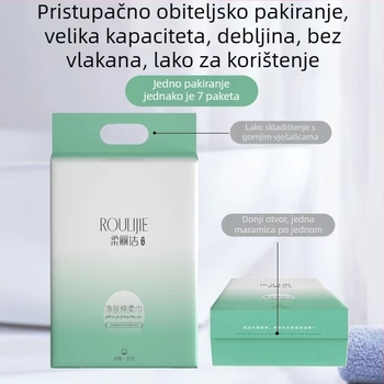ROULIJIE Jednokratne maramice za lice od biljnih vlakana, viseći dizajn, mogućnost prilagodbe, proizvodni proces: Drugi