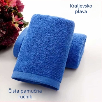 Pamukani ručnik za lice, 100d vlakna, tuftirani, hotelski kupaonski ručnik
