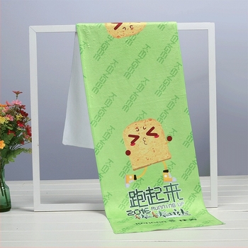 Prilagođeni ručnik za ples i fitness s digitalnim otiskom, 80/20 poliester/poliamid, težina 100–120 g