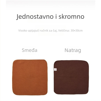 Čajna krpa od mikrovlakana; bez logotipa; pakiranje u OPP vrećicu; podrijetlo Xiamen; stil Novi kineski stil; prva klasa kvalitete; za čajnu ceremoniju
