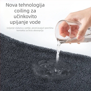 Mikrovlakana krpa za automobil – dvostruka, upijajuća, višefunkcionalna šala, otisak logotipa, prilagodljivo, 70 g