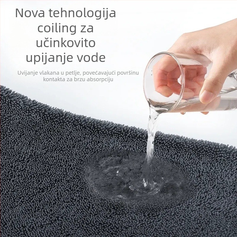 Mikrovlakana krpa za automobil – dvostruka, upijajuća, višefunkcionalna šala, otisak logotipa, prilagodljivo, 70 g