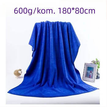Mikrofiber krpa za pranje automobila, ekstra debela, velika, duga, izuzetno upija, visoke kvalitete, snažno sušenje krpe