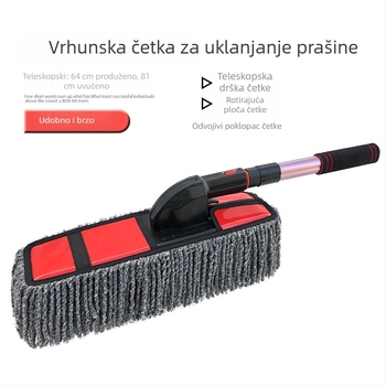 Mop za pranje automobila s mekanim dlačicama za čišćenje i uklanjanje prašine