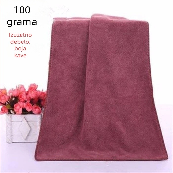 Debela mikrofiber krpa za pranje automobila, bez dlačica, upija velur teksturu, različite veličine