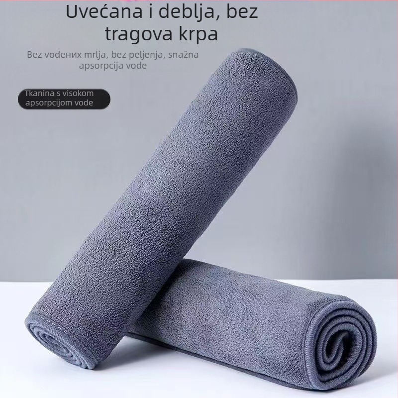 Krpa od mikrovlakana za čišćenje automobila – višenamjenska, upijajuća, 150 g, moguć ispis logotipa, prilagodljiva