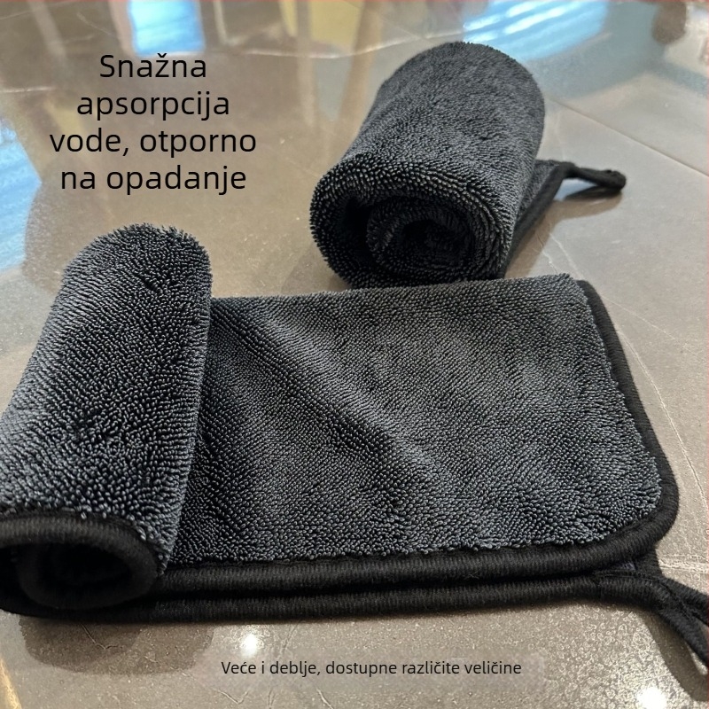 Višenamjenska krpa za čišćenje automobila, materijal twist cloth, 600 g, platno s običnim tkanjem
