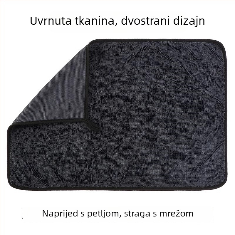 Višenamjenska krpa za čišćenje automobila, materijal twist cloth, 600 g, platno s običnim tkanjem