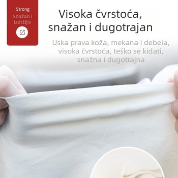 Jielushi krpa za čišćenje od ovčje kože za auto, staklo i dom — prilagodljiva, višekoristna