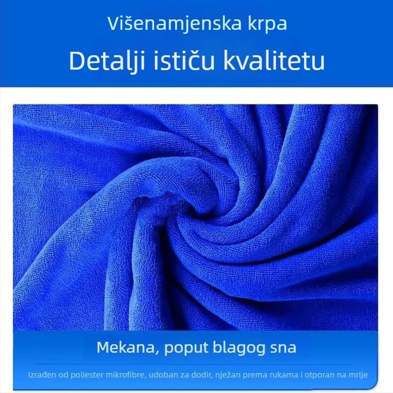 Krpa za auto, superfina vlakna, Kyle brend, licencirana privatna etiketa, prilagodba proizvodnje