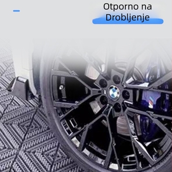 Vanjski protuklizni podni mat, 3-u-1 mat za prašinu i vrata, EVA pravokutna, periva, prilagodljiva, moderan minimalistički stil