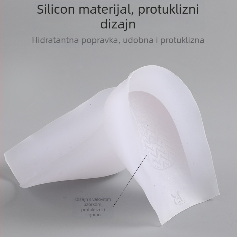 Silikonska unutarnja uložak za povećanje visine (bez rupa) – potplat za petu – Unisex, kompatibilno s tenisicama, kožnim cipelama, sandalama