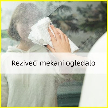 Cijelo tijelo ogledalo – zidna naljepnica, PET materijal, samoljepljivo, prilagodljivo, moderan minimalistički stil, pogodno za dnevni boravak, spavaću sobu, kupaonu, ulaz