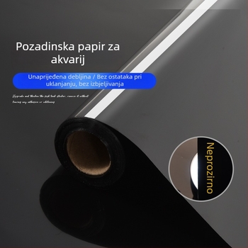 Pozadina za akvarij s naljepnicom, PVC, elektrostaticko ljepilo, Novi kineski stil, 1 komad, pogodna za dnevni boravak, spavaću sobu i poslovne prostore