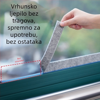 Deblja apsorpcijska spužasta traka za prozorsko staklo, protiv kondenzacije, samoljepljiva