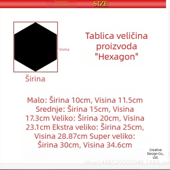 Akrilno šesterokutno ogledalo – dekorativni zidni naljepnica s geometrijskim uzorkom, za dnevni boravak, spavaću sobu i restoran, nordijski stil