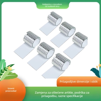 Mozaik stakleni zidni ogledalo – samoljepljivo, moderni stil, dekor za pozadinu televizora i dnevnog boravka