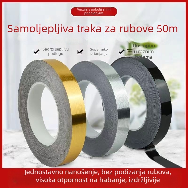 Samoljepljivi dekorativni rub poda za dnevni boravak, vodootporan i otporan na habanje
