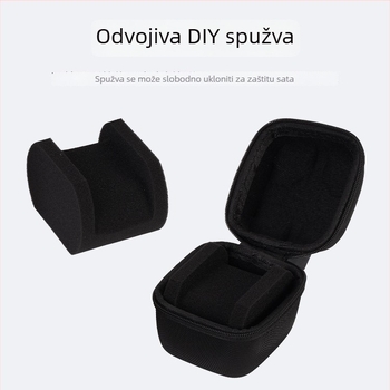 Prijenosna torbica za pohranu satova, model SBB001, EVA + Oxford tkanina, vruće presovanje, sitotisak, šivanje