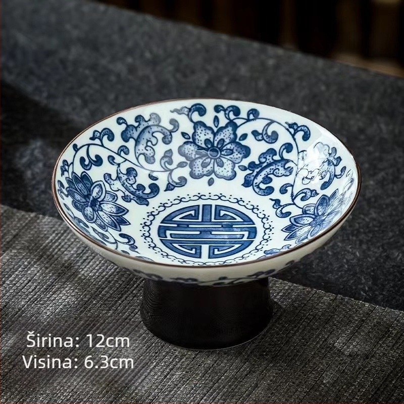 Porcelanski tanjur za voće, vintage stil, jednostavan stil, lansiran u rujnu 2023.