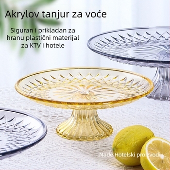 Plastični tanjur voća, vanjski stil, jednostavan dizajn, vrhunska kvaliteta