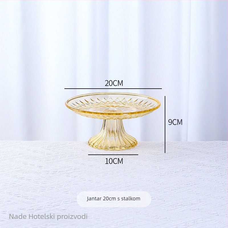 Plastični tanjur voća, vanjski stil, jednostavan dizajn, vrhunska kvaliteta