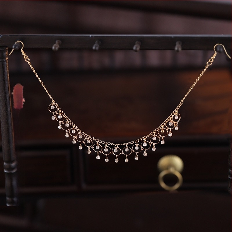 Ukosnica za kosu u kapljastom obliku, od legure, retro stil, savršen dar za ceremoniju otvaranja