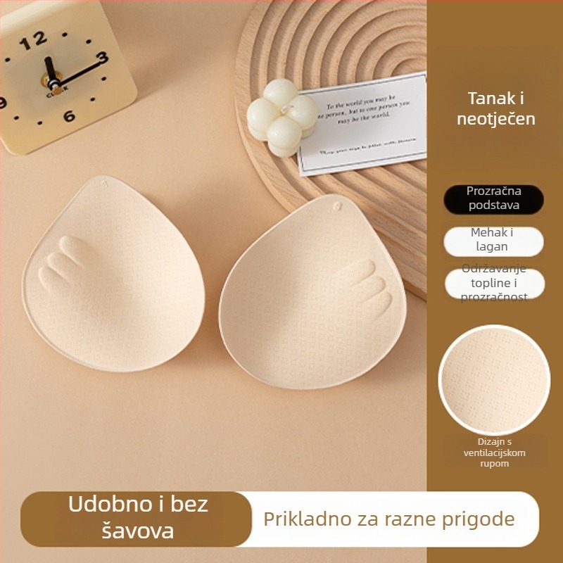 Uložak za grudnjak - Najlon, Debljiji, Prozračan, Nevidljiv, Push-Up