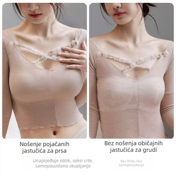 Godesa prozračna debela spužvasta jastučić za grudnjak, povećava dekolte, sprječava vanjsko širenje