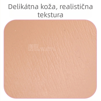 Ultra-tanki silikonni prsni protez za postoperativno nošenje, za cross-dressing