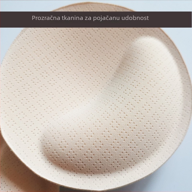 Okrugli dodatno debeli jastučić za prsa s lateksom od spužve, 3,2 cm