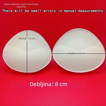8 cm debeli ulošci za grudi za male grudi – COS unutarnji ulošci za sportski grudnjak
