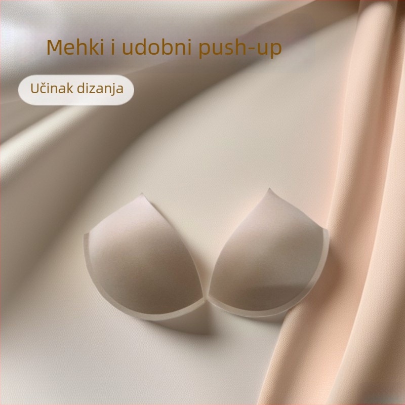 Šalice grudnjaka od spužve - poliester, normalna debljina, skupljanje, bez tragova, jesen 2023 izdanje