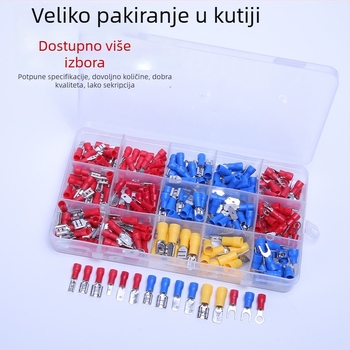 Izolirani terminalni blok, 10 polova, hladno presovanje, komplet od 280 komada