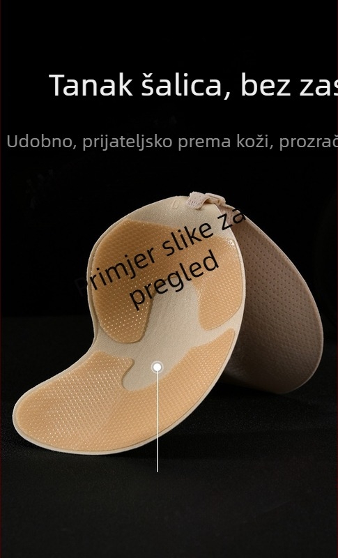 Silikonski flaster za dojke, manga oblik, ultra-tanki, prozračni, dišući