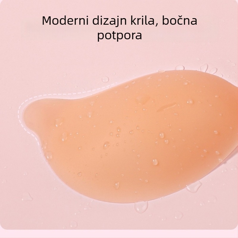 Silikonski grudnjak s dubokim V, nevidljive košarice, oblik mačjeg oka, flasteri za bradavice u obliku manga