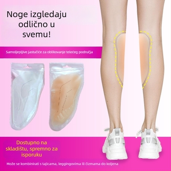 Silikonske trake za ispravljanje nog XO, samoljepljive podloške za korekciju oblika nog XO, bez vidljivih tragova