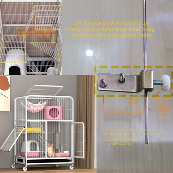 Brava za kućne ljubimce – metal+ABS, HY3625, Huiyue hardware, moderan minimalistički stil, otiskivanje + lijevanje