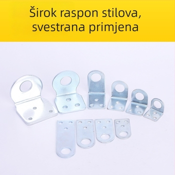 Li yibang Željezna brava za vrata, galvanizirana, model 50.65.75.90, za drvena vrata i ormariće, moderni minimalistički stil